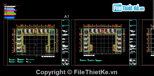 Bản vẽ,Bản vẽ autocad,bản vẽ xây dựng,kí túc xá trường học